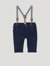 Повсякденні штани H&M модель 0808287_т.синій Фото