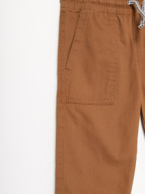 Брюки повседневные H&M модель 0869825_с.коричневий Фото