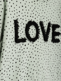 Лонгслив H&M модель 0870529_оливковий з чорним Фото