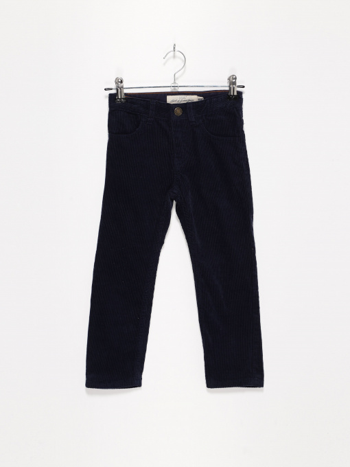 Повсякденні штани H&M модель 0871669_т.синій Фото