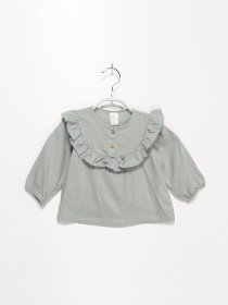 Блуза H&M модель 0872826_оливковий Фото