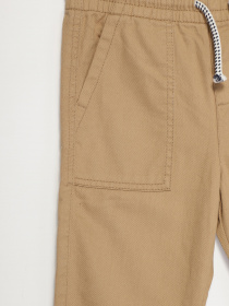 Брюки повседневные H&M модель 0875084_бежевий Фото