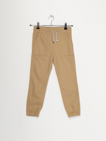 Брюки повседневные H&M модель 0875084_бежевий Фото