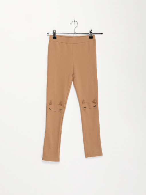 Повсякденні штани H&M модель 0875892_с.коричневий Фото