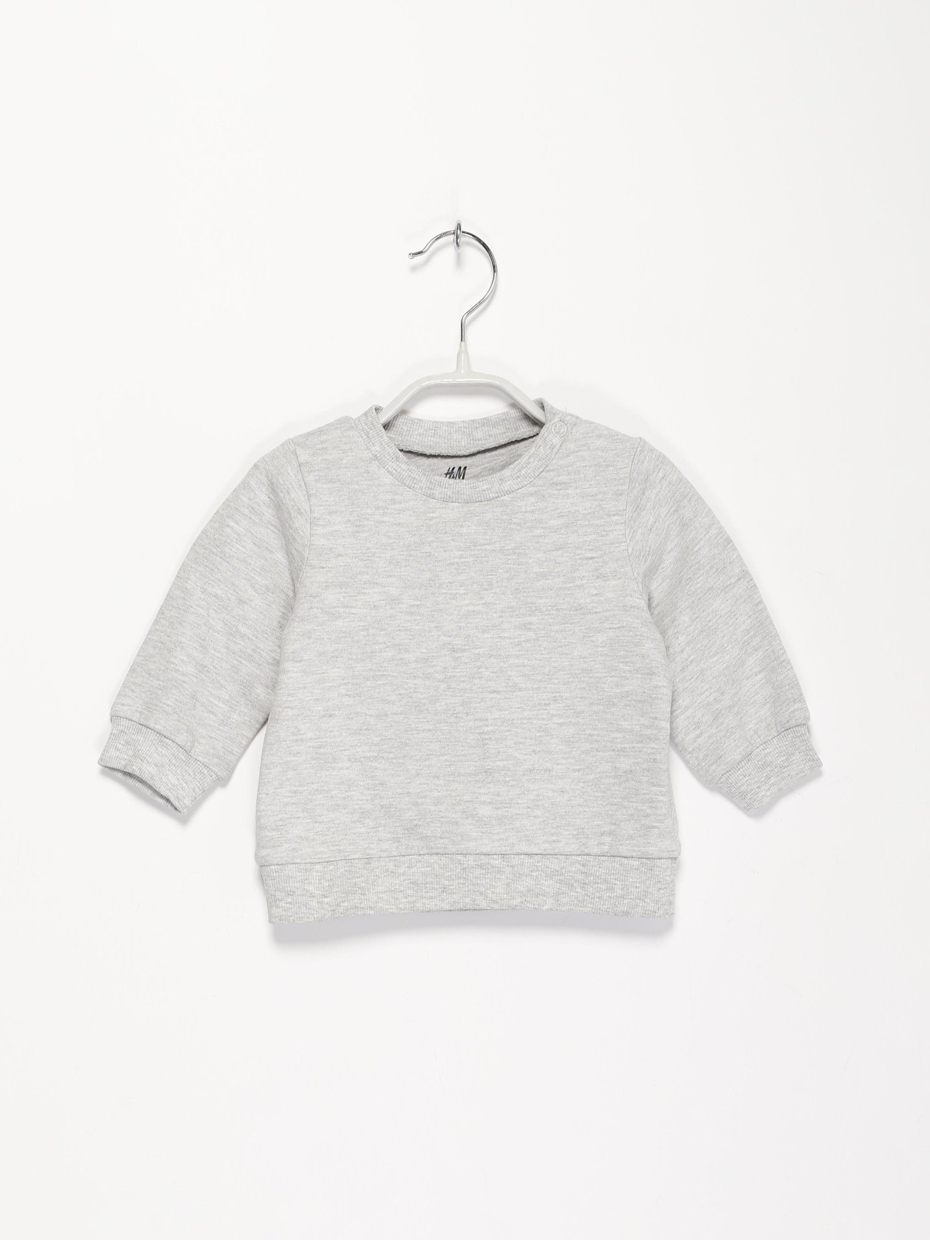 Свитшот H&M модель 0880973_сірий Фото