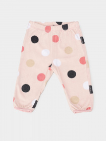 Брюки повседневные H&M модель 0882060_с.рожевий комб. Фото