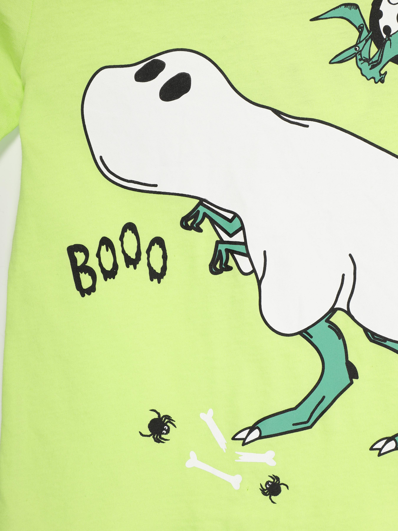 Лонгслів H&M модель 0882894_салатовий комб. Фото