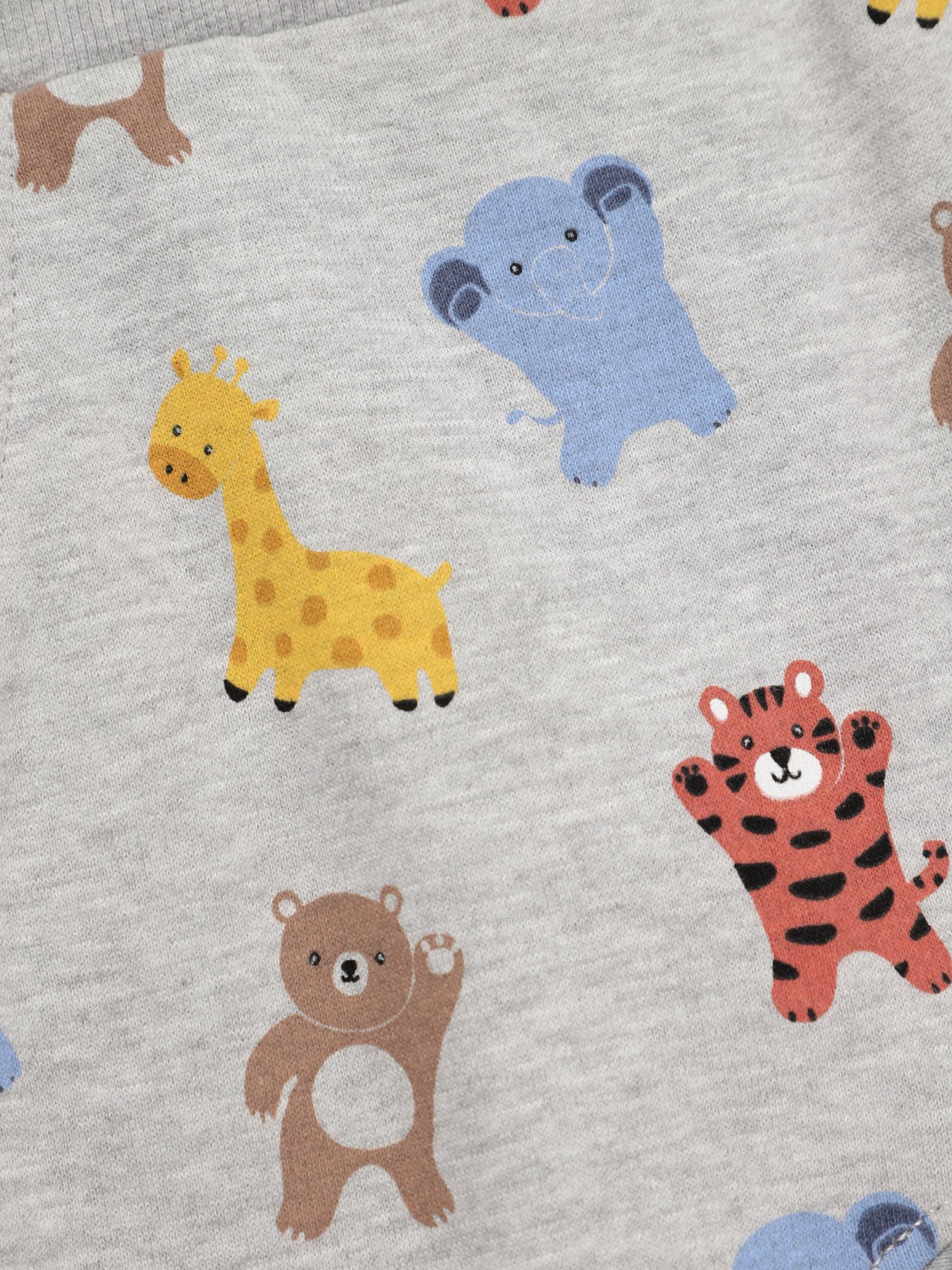 Повседневные штаны H&M модель 08854342_сірий комб. Фото