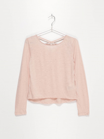 Лонгслів H&M модель 0887809_с.рожевий Лонгслів H&M модель 0887809_с.рожевий Фото