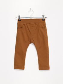 Брюки повседневные H&M модель 0890397_с.коричневий Фото