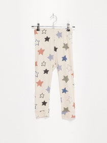 Леггинсы H&M модель 0891750_с.бежевий комб. Фото