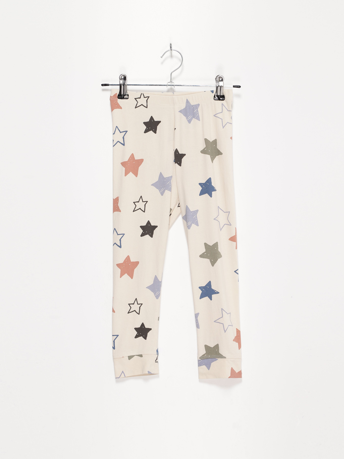 Легінси H&M модель 0891750_с.бежевий комб. Фото