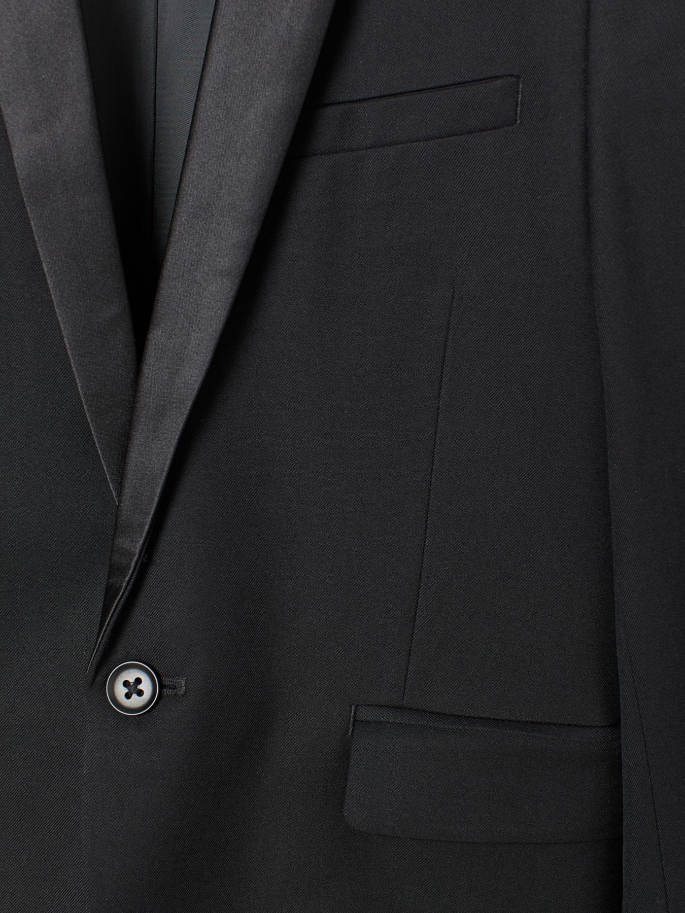 Пиджак H&M модель 0792289_чорний Фото