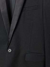 Пиджак H&M модель 0792289_чорний Фото