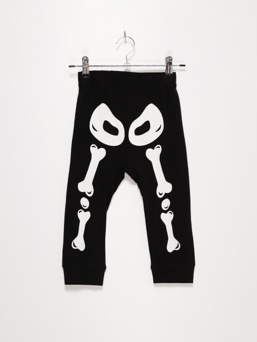 Брюки повседневные H&M модель 0897912_чорний з білим Фото