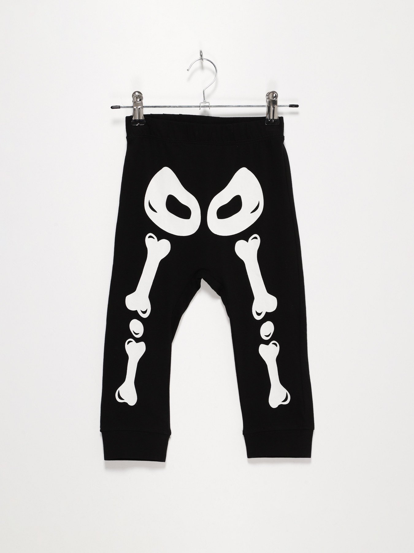 Повседневные штаны H&M модель 0897912_чорний з білим Повседневные штаны H&M модель 0897912_чорний з білим Фото