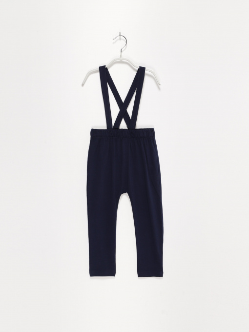 Брюки повседневные H&M модель 0900656_т.синій Фото