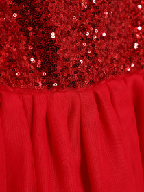 Платье мини H&M модель 0915411_червоний Фото