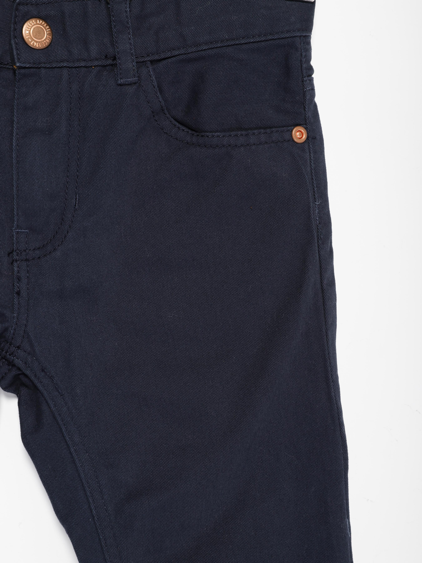 Штани повсякденні H&M модель 0915568_т.синій Фото