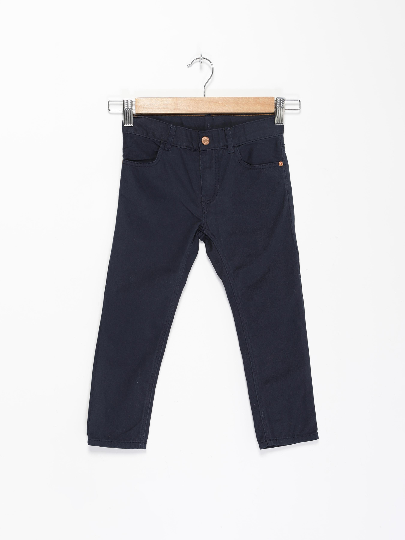 Повседневные штаны H&M модель 0915568_т.синій Фото