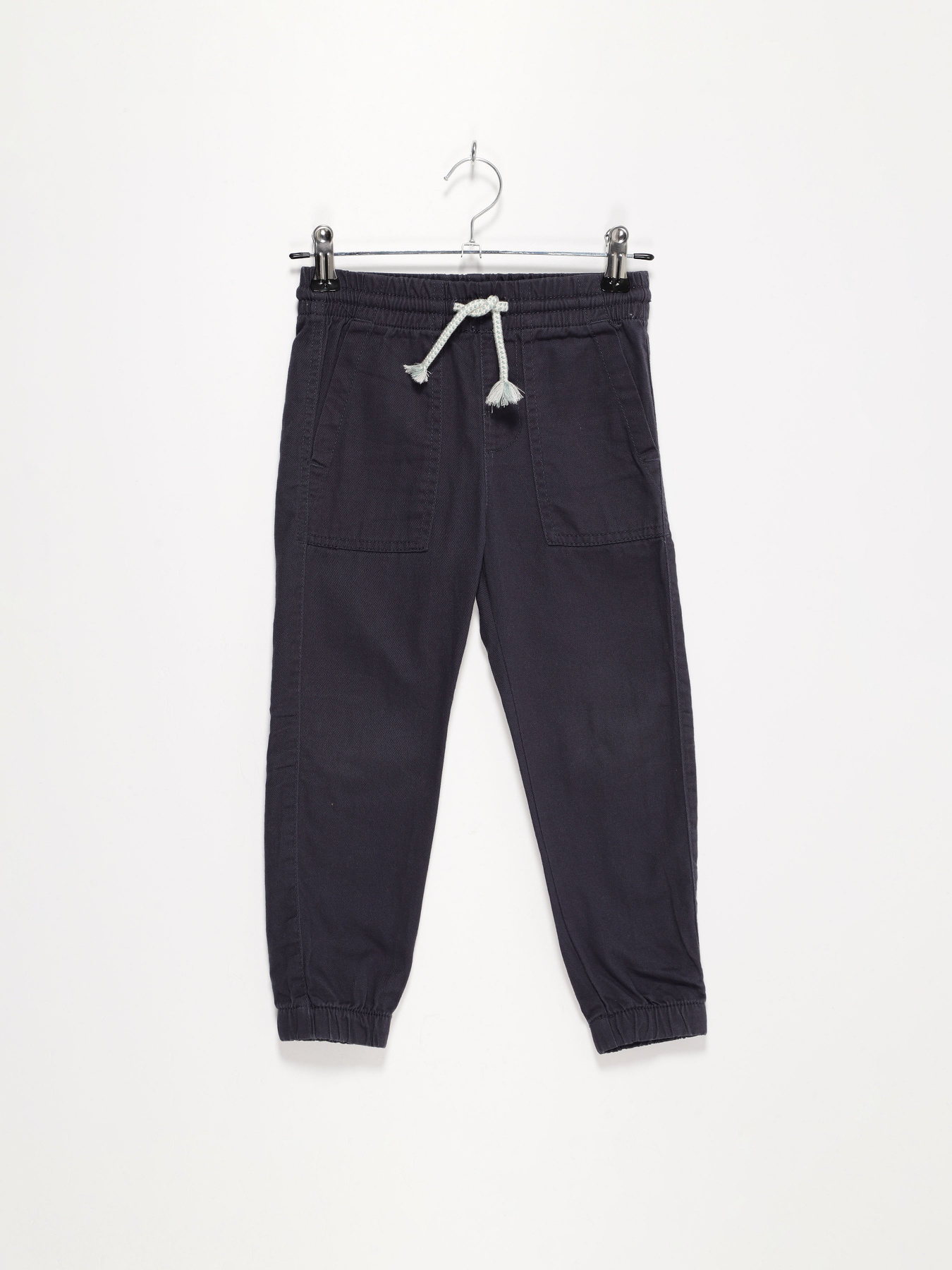 Брюки повседневные H&M модель 0915581_т.синій Фото