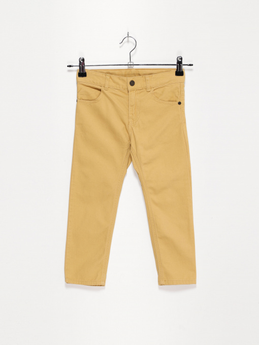 Повседневные штаны H&M модель 0915588_жовтий Фото