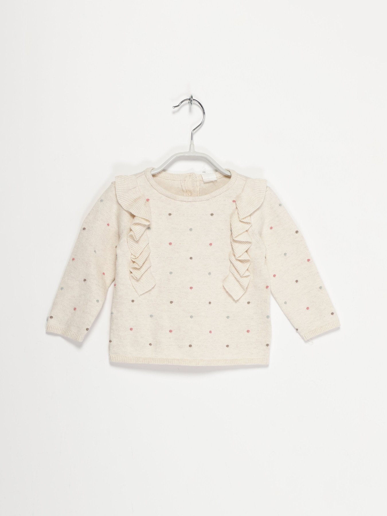 Джемпер H&M модель 0923267_с.бежевий комб. Фото