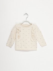 Джемпер H&M модель 0923267_с.бежевий комб. Фото