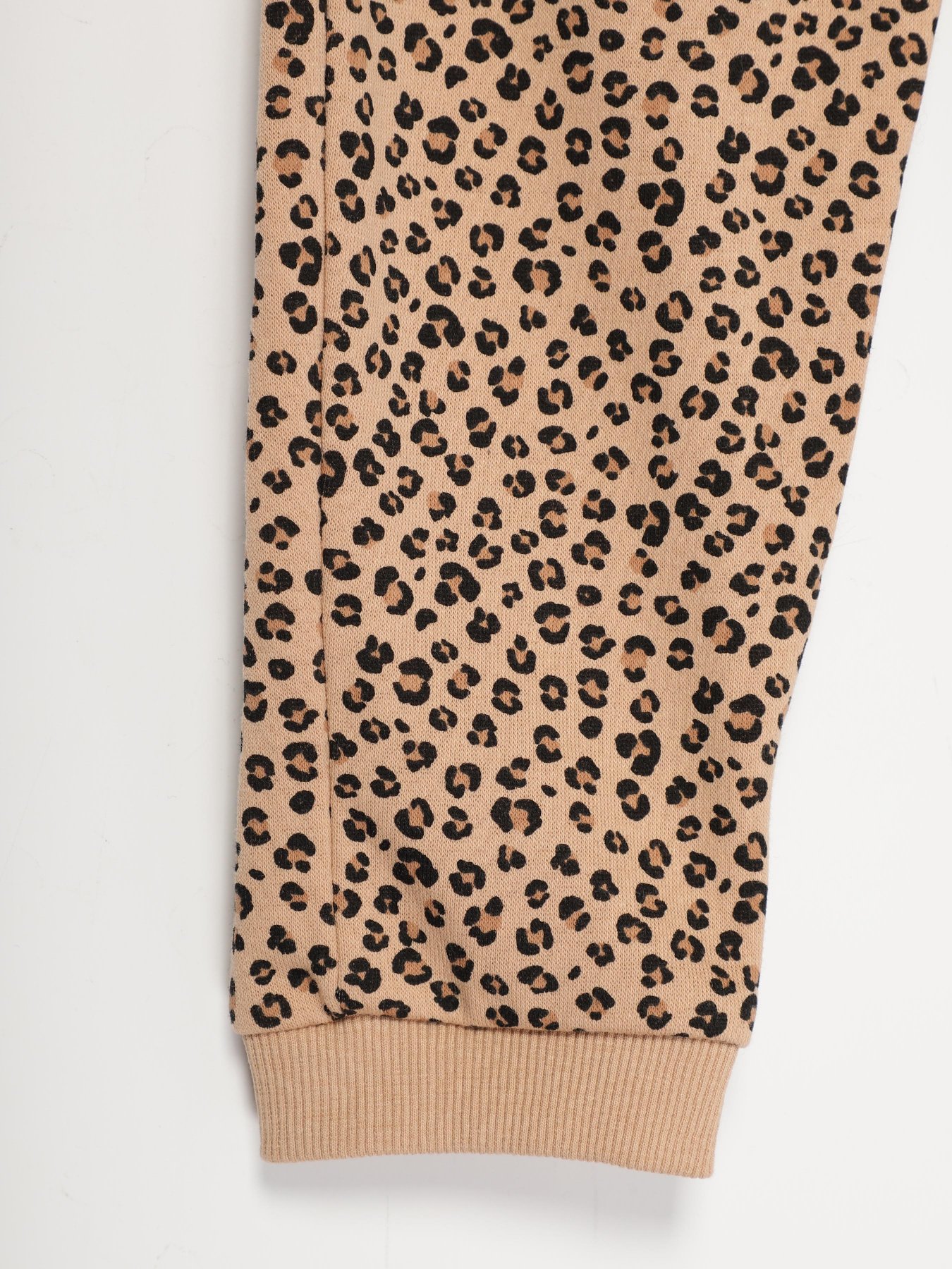 Штаны спортивные H&M модель 09251752_бежевий комб. Фото