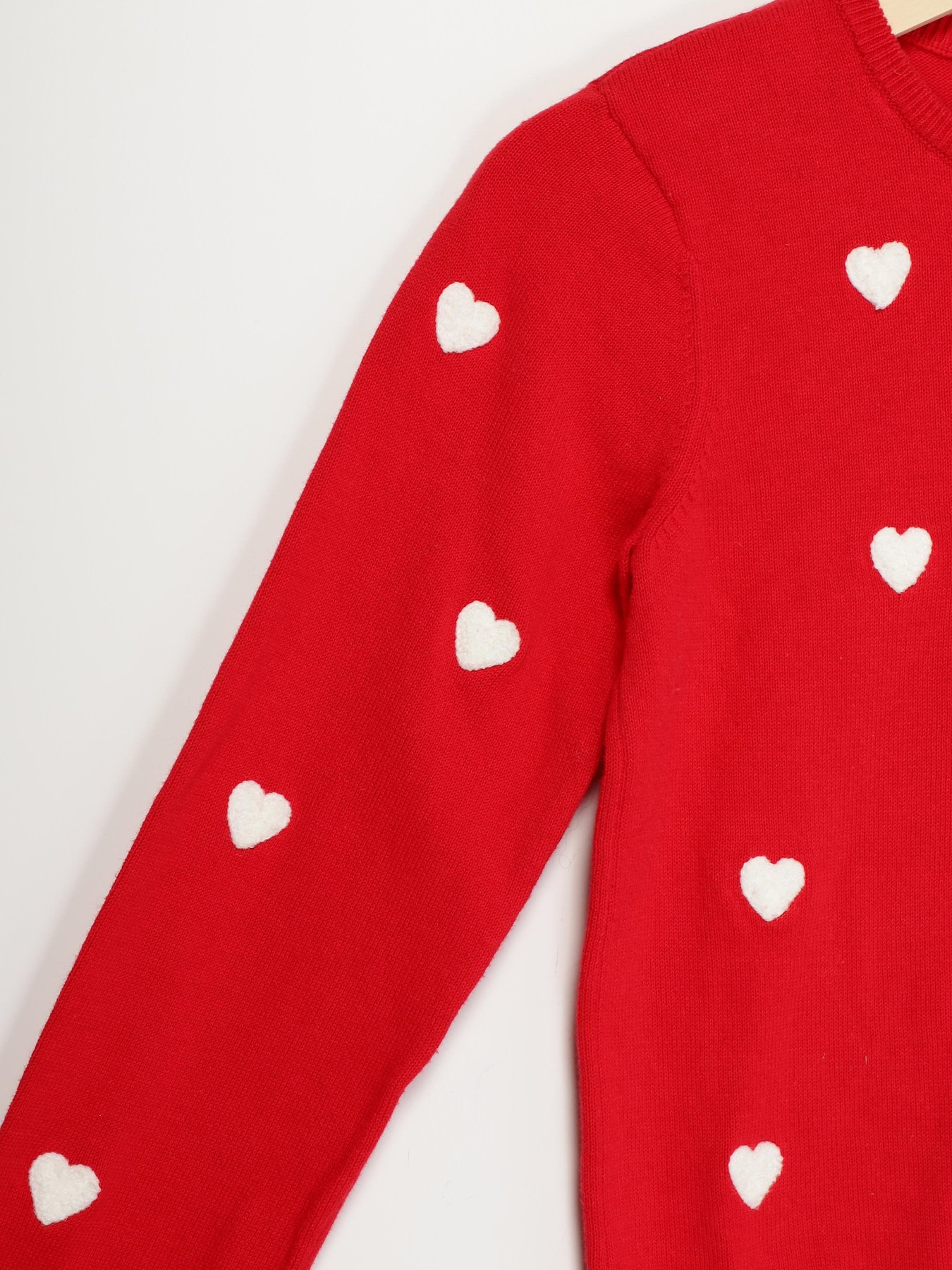 Джемпер H&M модель 0926092_червоний з білим Фото