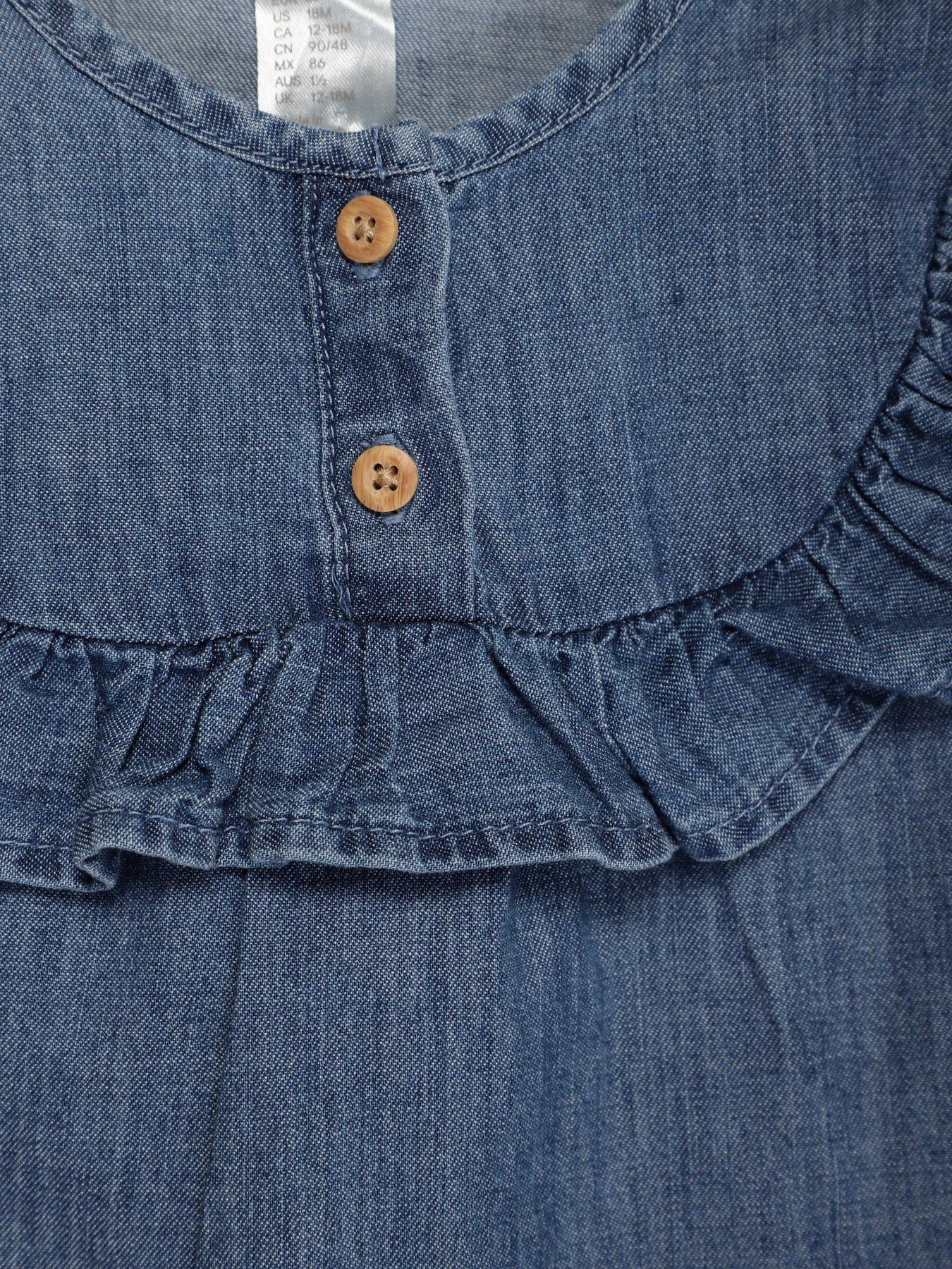 Блуза H&M модель 0927631_синій Фото