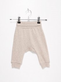 Повседневные штаны H&M модель 0932192_бежевий комб. Повседневные штаны H&M модель 0932192_бежевий комб. Фото