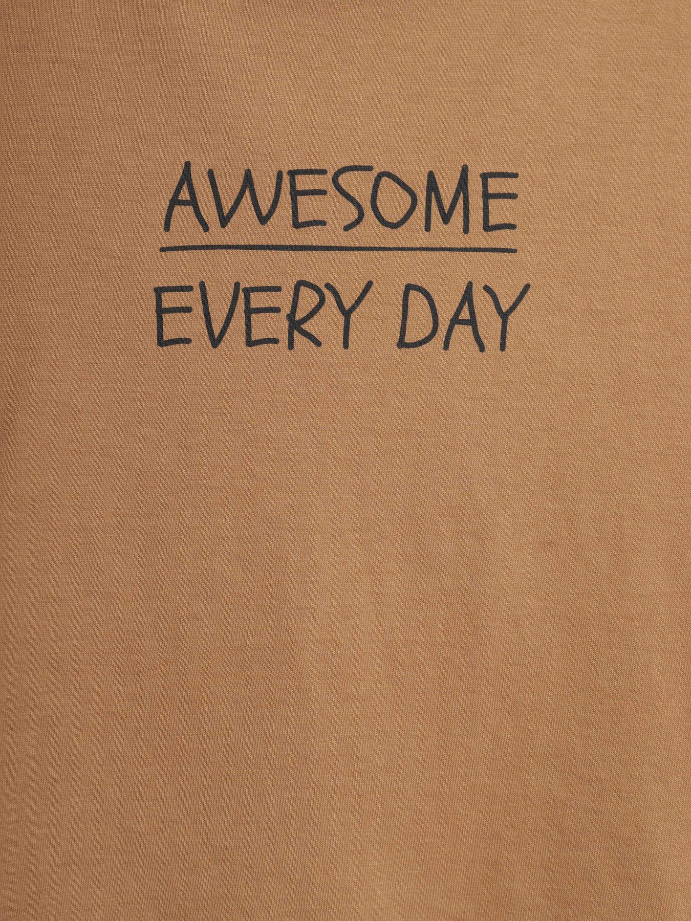 Лонгслив H&M модель 0933397_коричневий Фото