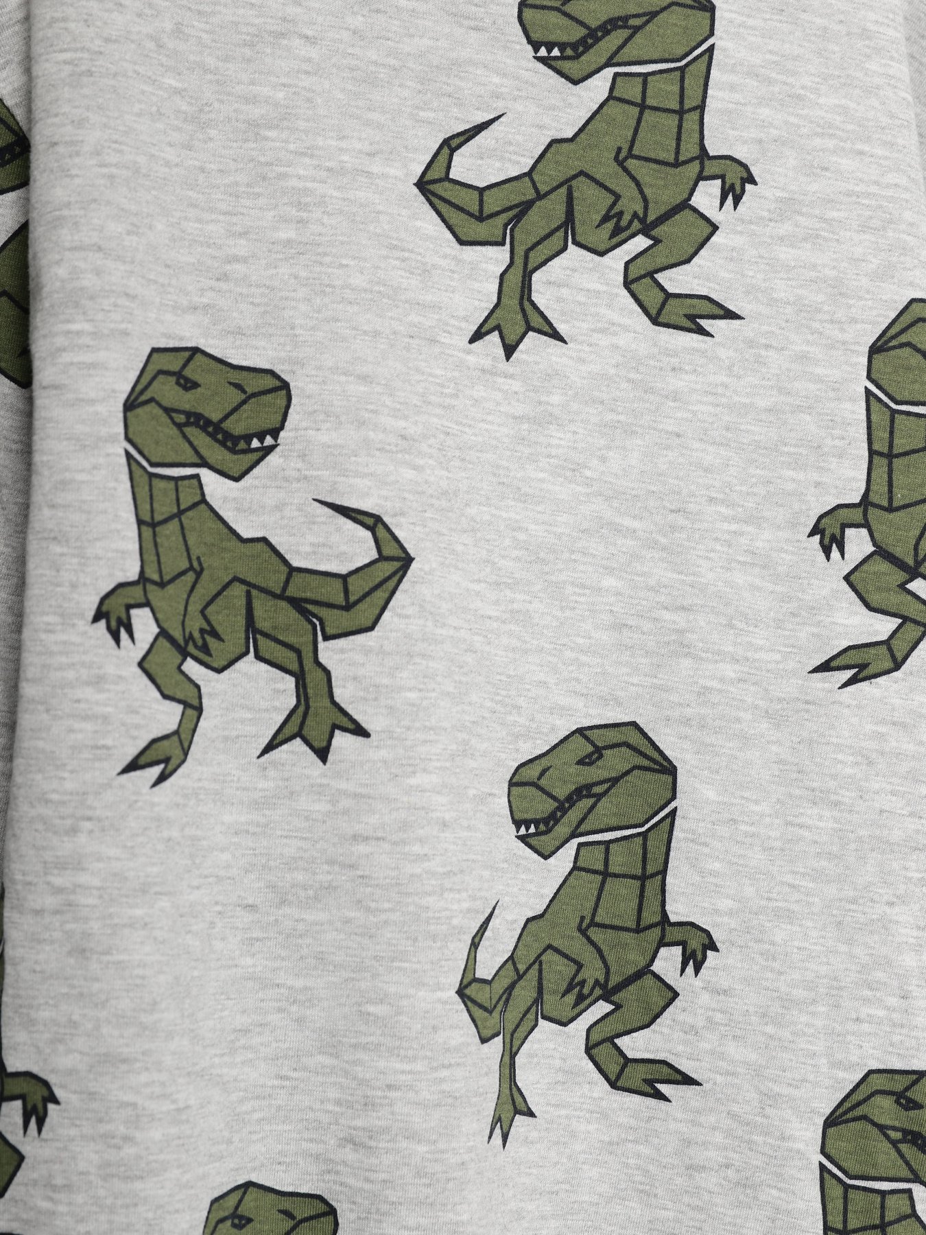 Лонгслив H&M модель 0934069_сірий комб. Фото