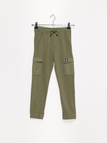 Штаны спортивные H&M модель 0934338_хакі Фото