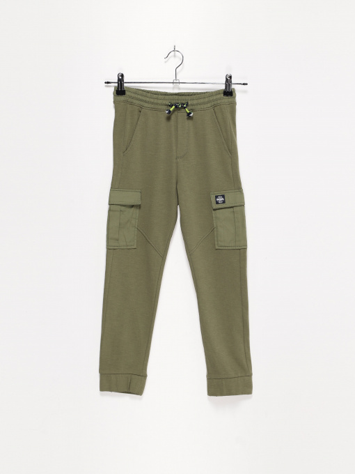 Спортивні штани H&M модель 0934338_хакі Фото