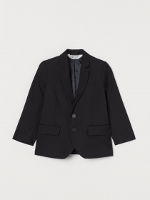 Пиджак H&M модель 0840622_чорний Пиджак H&M модель 0840622_чорний Фото