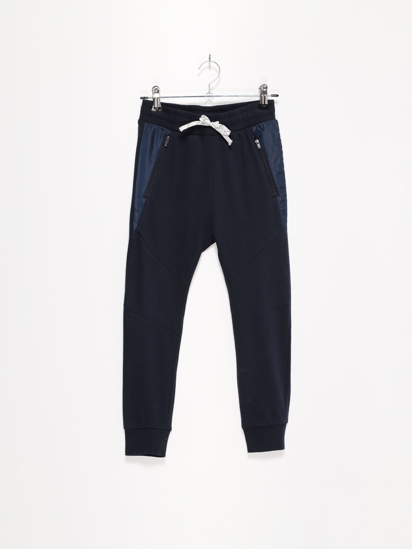 Спортивні штани H&M модель 0934339_т.синій Фото