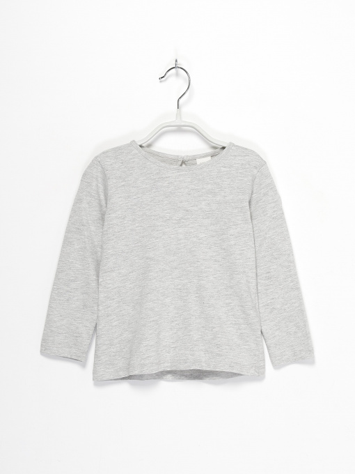 Лонгслив H&M модель 0935960_сірий Фото