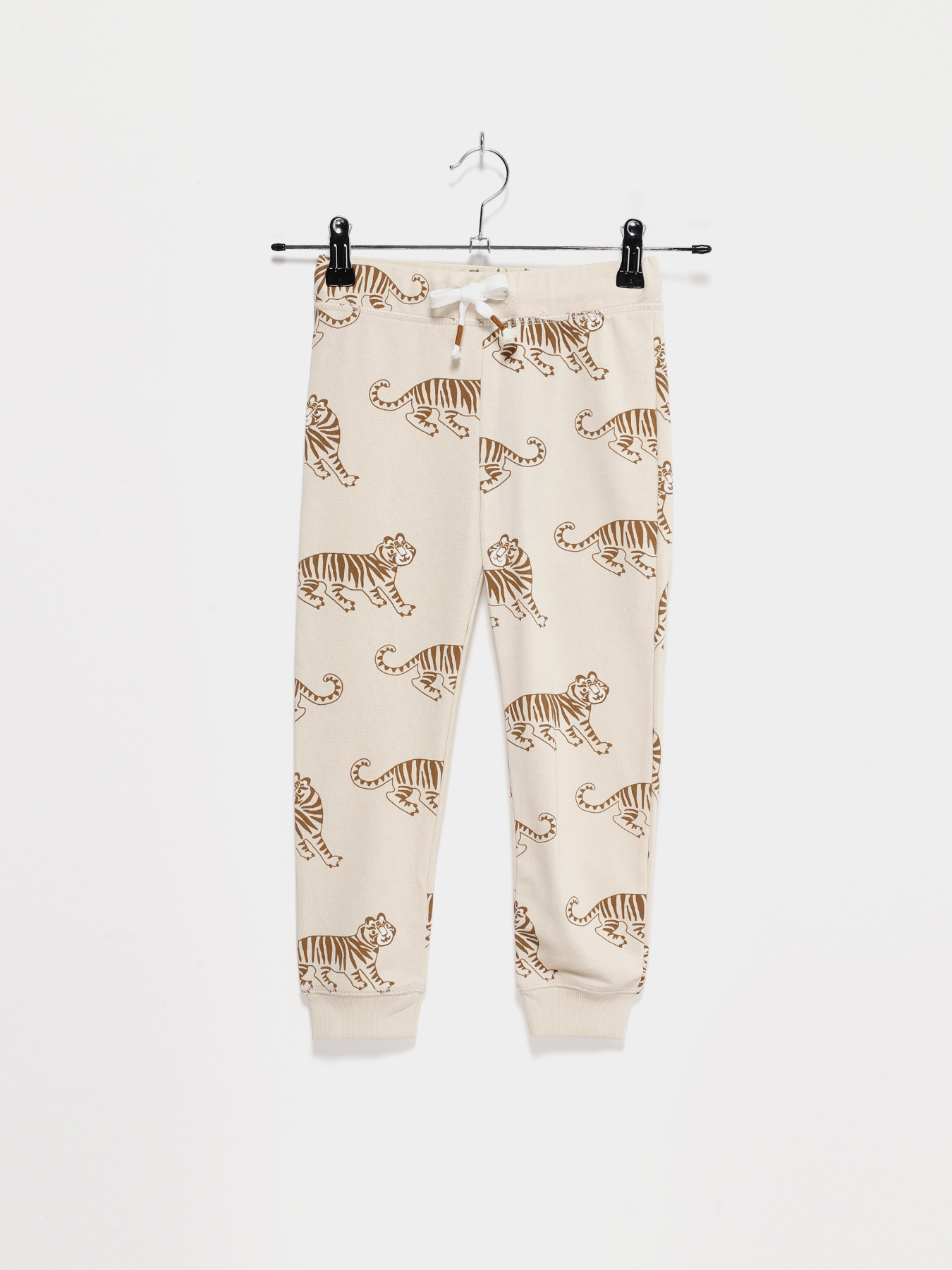 Штаны спортивные H&M модель 0936549_с.бежевий комб. Фото