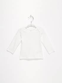 Лонгслив H&M модель 09370093_білий Фото