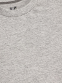 Лонгслив H&M модель 0942353_сірий Фото