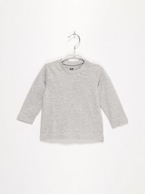 Лонгслив H&M модель 0942353_сірий Фото