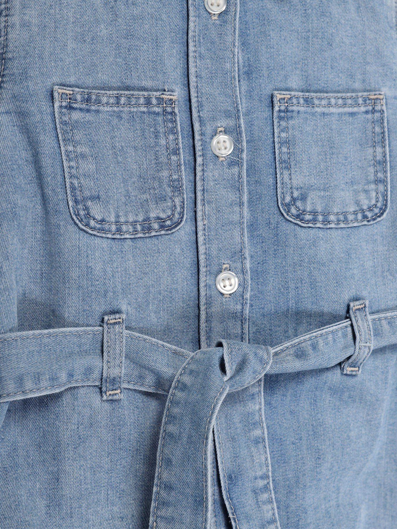 Платье мини H&M модель 0942450_синій Фото