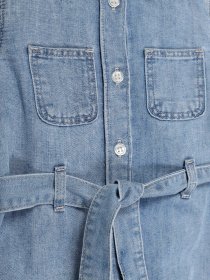 Платье мини H&M модель 0942450_синій Фото