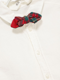 Рубашка H&M модель 0945949_білий Фото