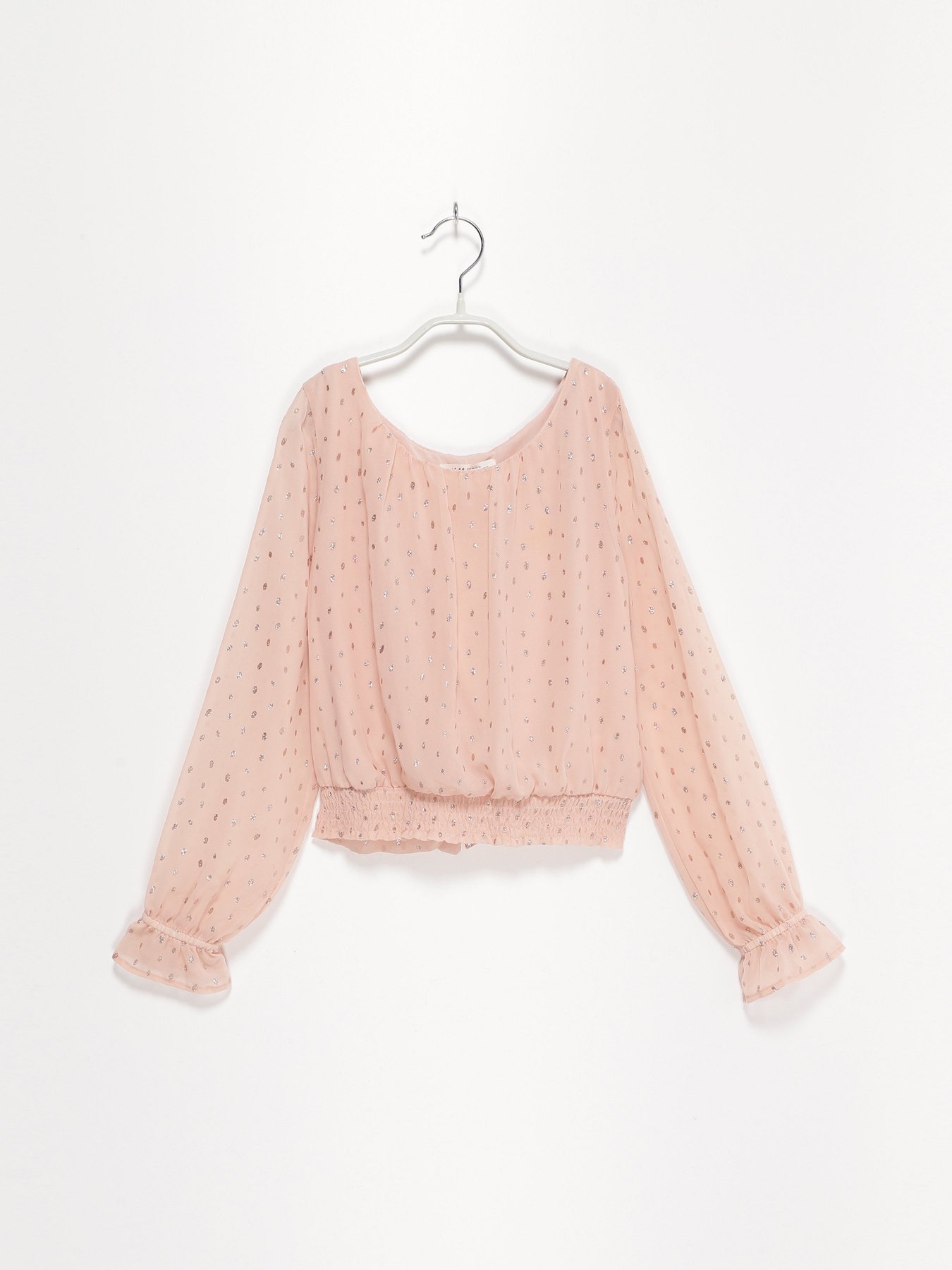 Блуза H&M модель 0947779_с.рожевий Фото