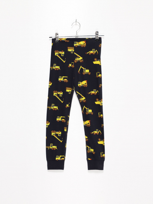 Повседневные штаны H&M модель 09570322_т.синій комб. Фото