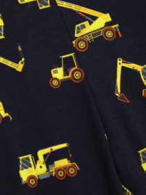 Повседневные штаны H&M модель 09570322_т.синій комб. Повседневные штаны H&M модель 09570322_т.синій комб. Фото