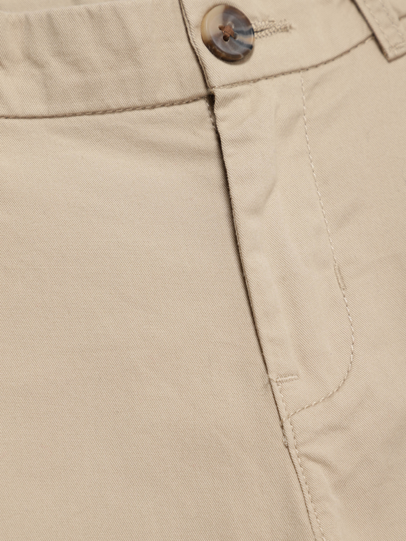 Брюки повседневные H&M модель 0961643_бежевий Фото